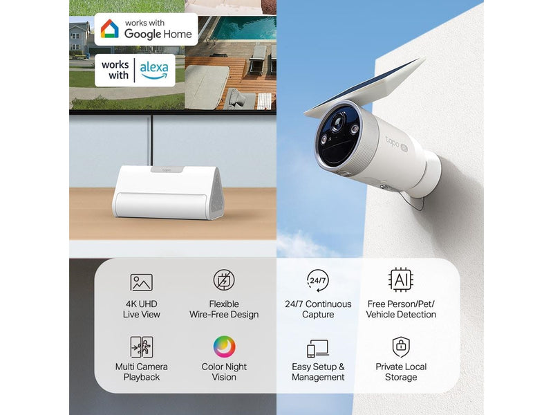 TP-Link Tapo HB610 Solar Cam 4K (2-Kamera-Kit)