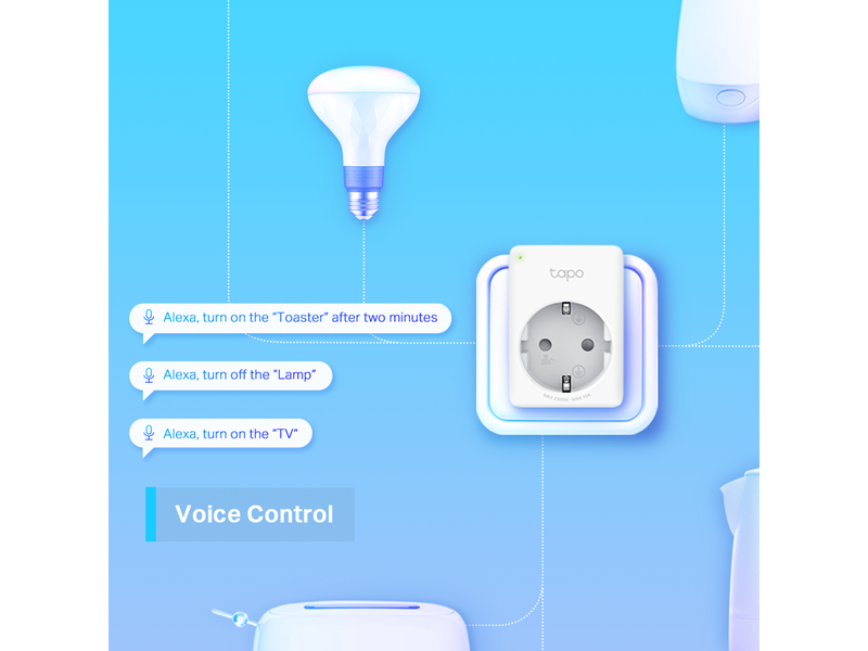 TP-Link Tapo P100 (1-pack) Mini Smart Wi-Fi Socket
