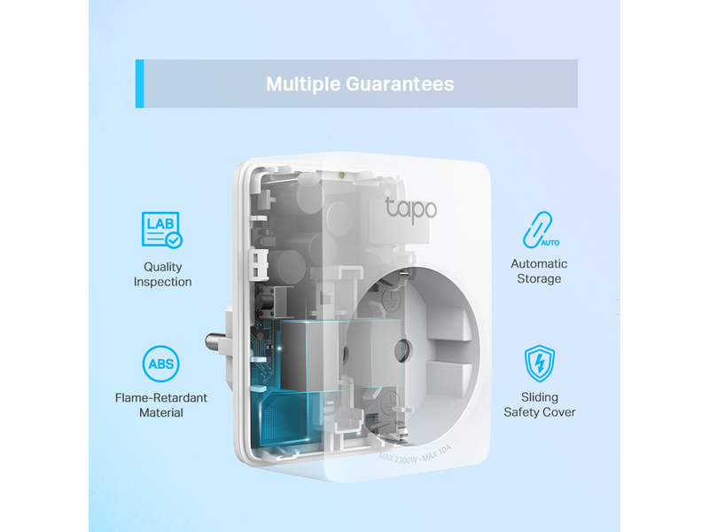 TP-Link Tapo P100 (1-pack) Mini Smart Wi-Fi Socket