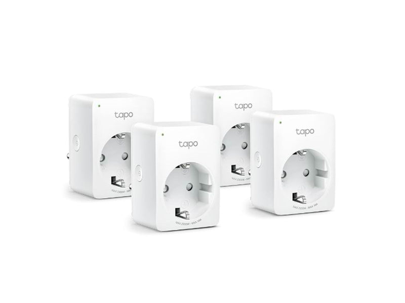 TP-Link Tapo P100 (4 pack) Mini Smart Wi-Fi Socket