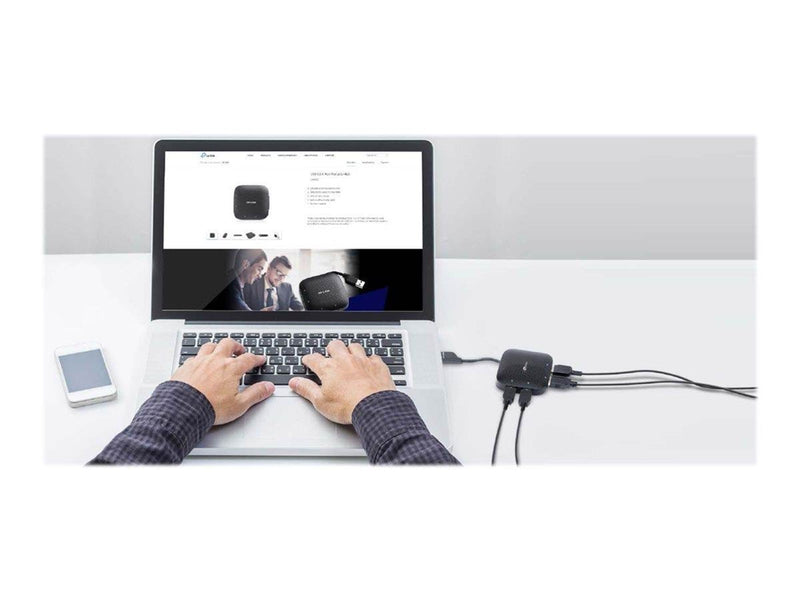 TP-Link UH400 USB 3.0 4-Port Portable Hub USB-Hubs - USB 3.0 - 4 - Schwarz