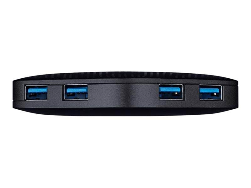 TP-Link UH400 USB 3.0 4-Port Portable Hub USB-Hubs - USB 3.0 - 4 - Schwarz