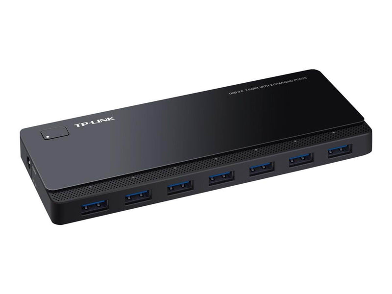 TP-Link UH720 USB 3.0 7-Port Hub with 2 Charging Ports USB-Hubs - USB 3.0 - 7 - Schwarz