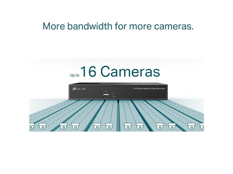 TP-Link VIGI NVR1016H 16 Channel Network Video Recorder