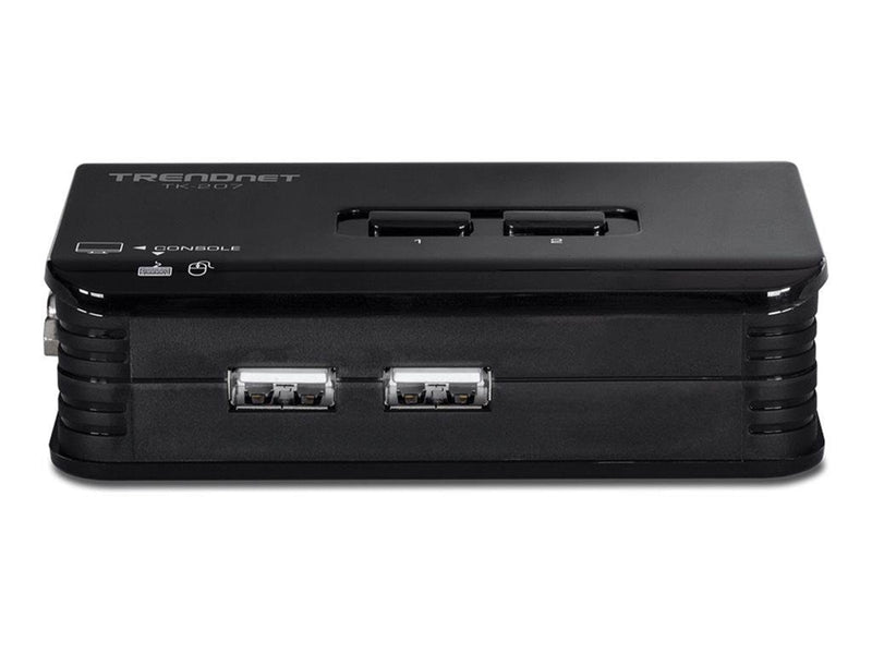 TRENDnet 2-Port USB KVM Switch / Kabel