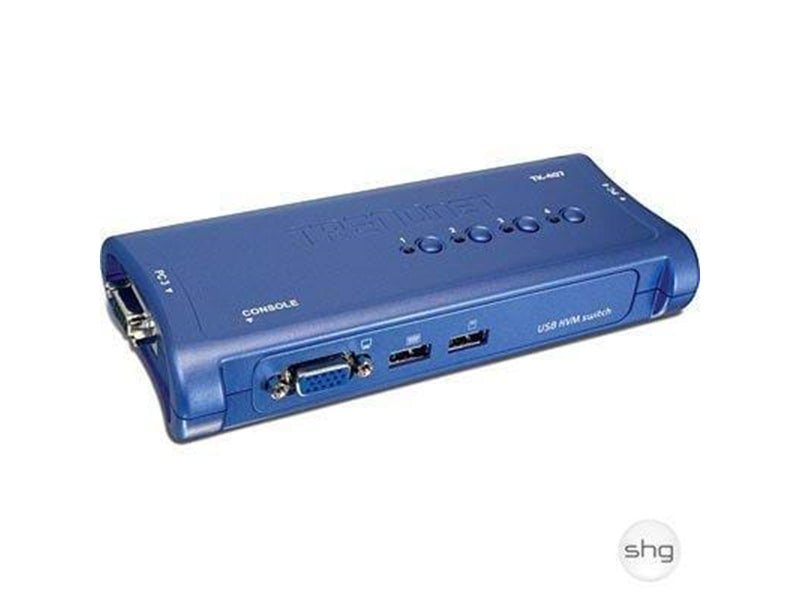 TRENDnet 4-Ports USB KVM Switch Kit