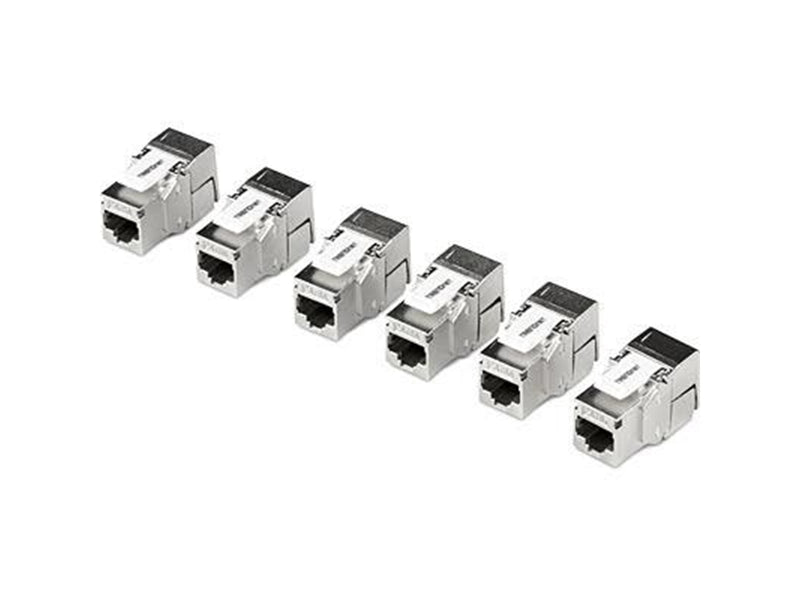 TRENDnet TC-K06C6A Shielded Cat6A Keystone Jack (6-Pack)