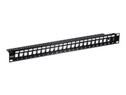 TRENDnet TC-KP24S - patch panel (blank) - 1U - 19"