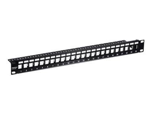 TRENDnet TC-KP24S - patch panel (blank) - 1U - 19"