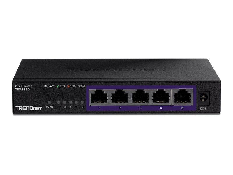 TRENDnet TEG S350 5-Port Unmanaged 2.5G Switch