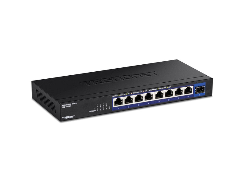 TRENDnet TEG-S5091 9-Port 2.5G Unmanaged Switch with 10G SFP+ Port