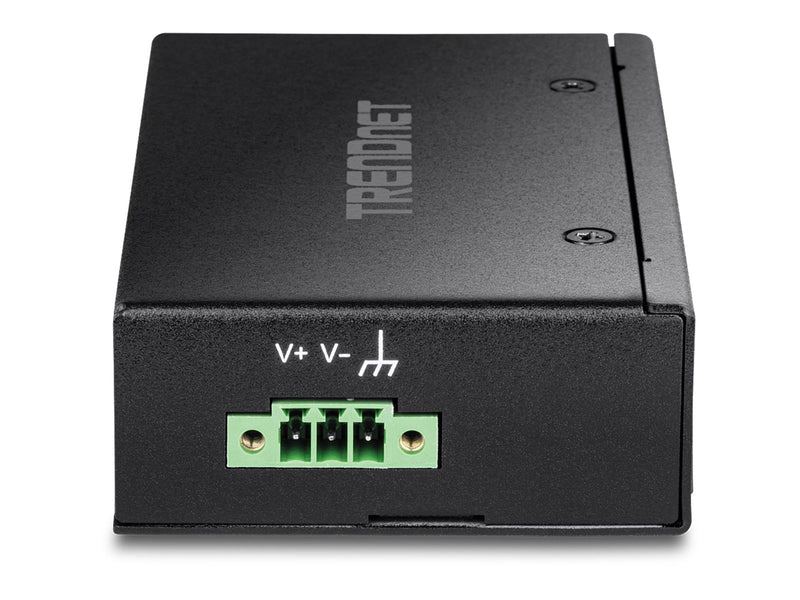 TRENDnet TI-ELC50 5-Port Industrial Fast Ethernet DIN-Rail Mini Switch