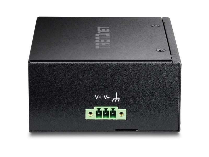 TRENDnet TI-ELC80 8-Port Industrial Fast Ethernet DIN-Rail Mini Switch