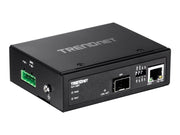 TRENDnet TI-F11SFP - media converter - 10Mb LAN 100Mb LAN GigE