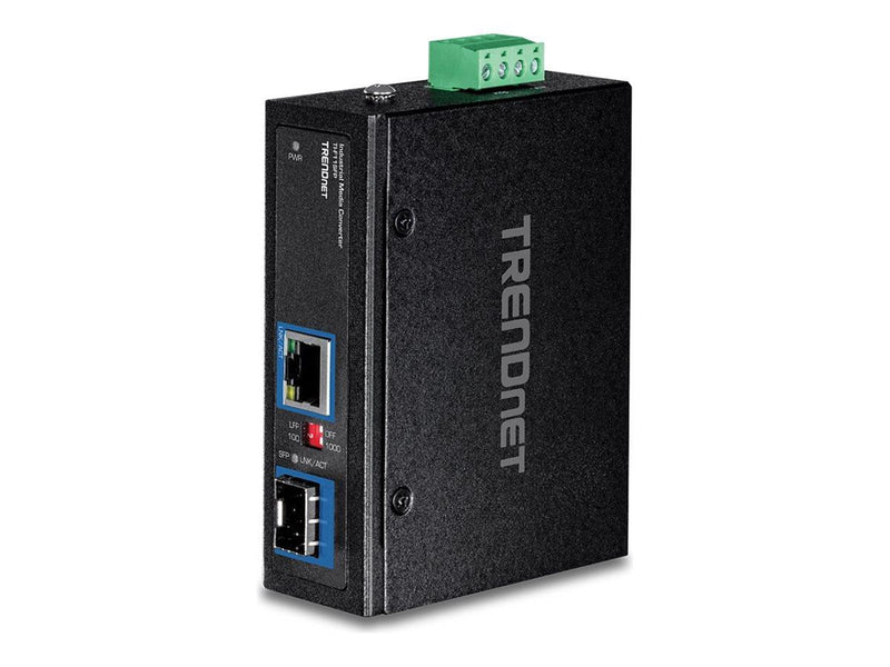 TRENDnet TI-F11SFP - media converter - 10Mb LAN 100Mb LAN GigE
