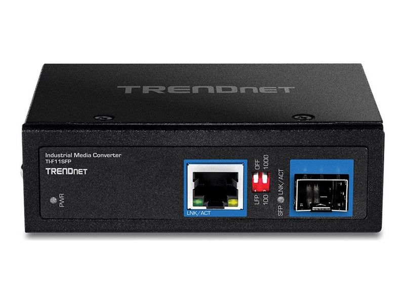 TRENDnet TI-F11SFP - media converter - 10Mb LAN 100Mb LAN GigE