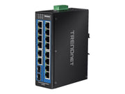TRENDnet TI-G162 16-Port Industrial Gigabit DIN-Rail Switch