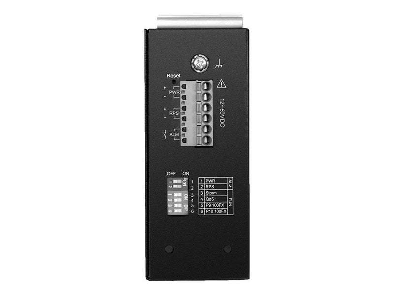 TRENDnet TI-PG102I 10-Port Industrial Gigabit L2 Managed PoE+ DIN-Rail Switch 24 – 57V