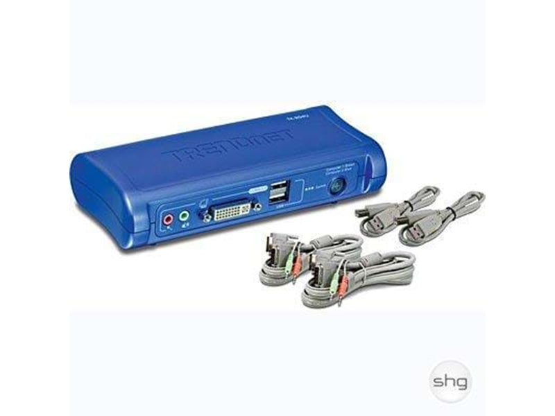 TRENDnet TK 204UK - KVM / Audio-Switch