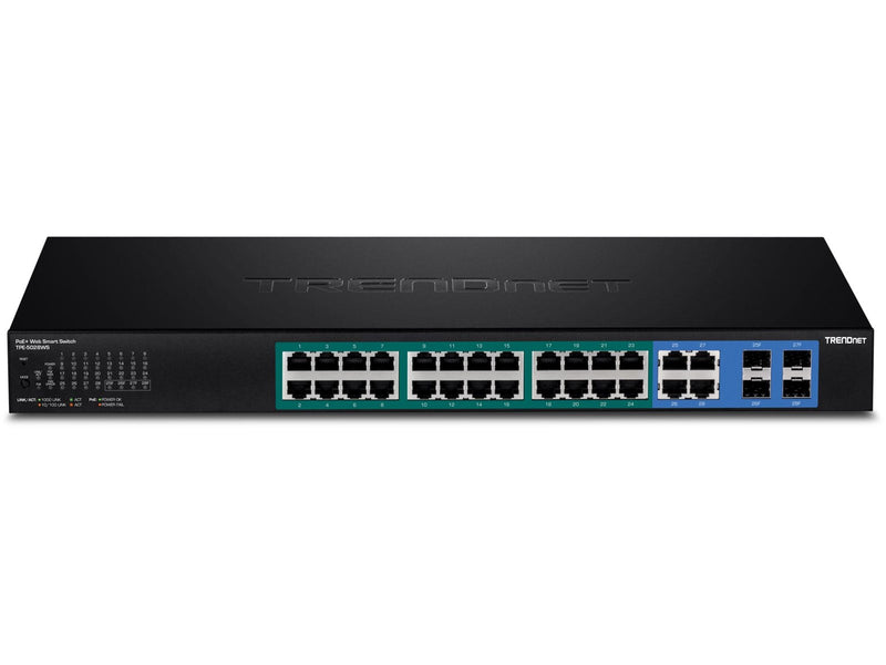TRENDnet TPE-5028WS 28-Port Gigabit Web Smart PoE+