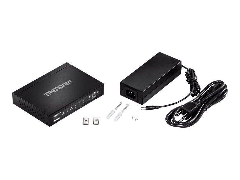 TRENDnet TPE TG611 6-Port Gigabit PoE+ Switch