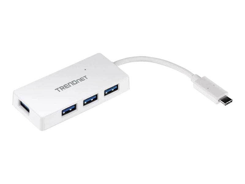 TRENDnet TUC-H4E - hub - 4 ports USB-Hubs - 4 - Weiß