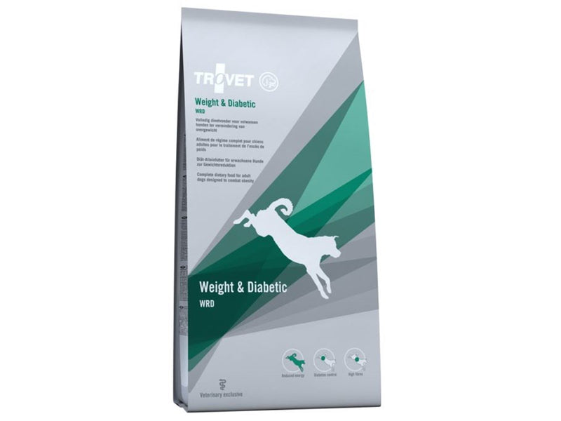 TROVET Weight & Diabetic WRD with chicken - dry dog food - 12.5 kg