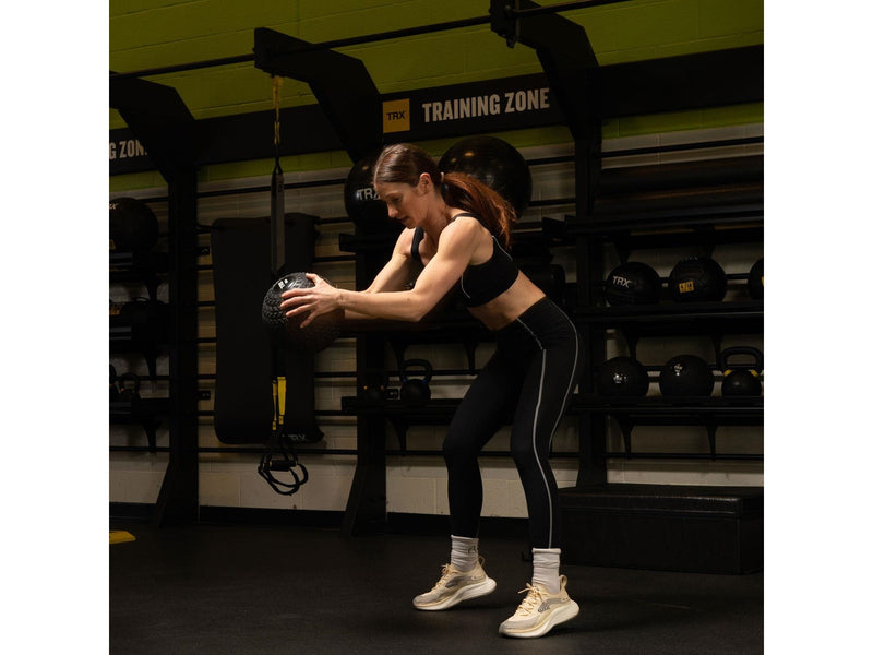 TRX 15 lb /6.8 kgs Slam ball Black