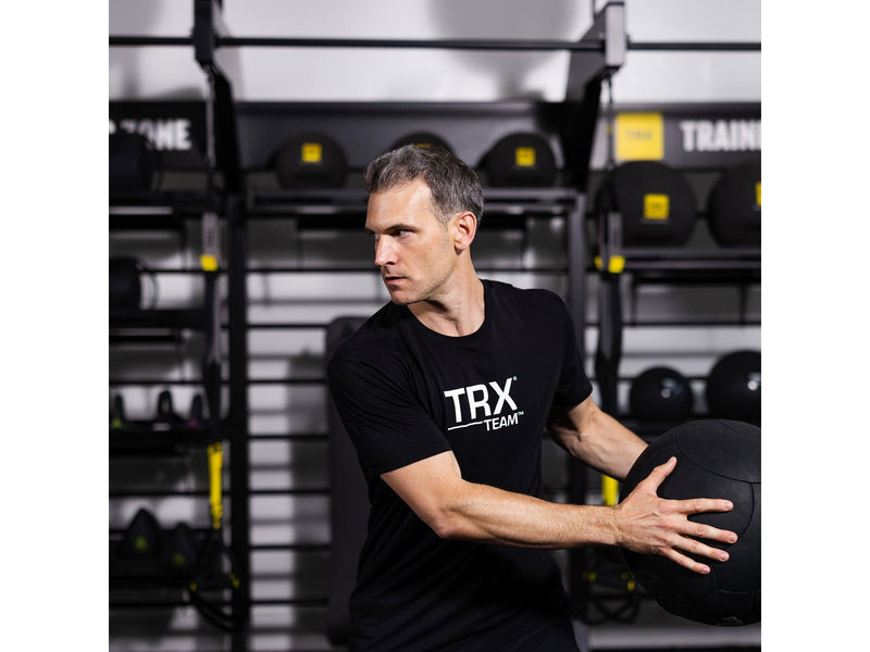 TRX HexGrip 35 cm 6 kg Medicine ball Black