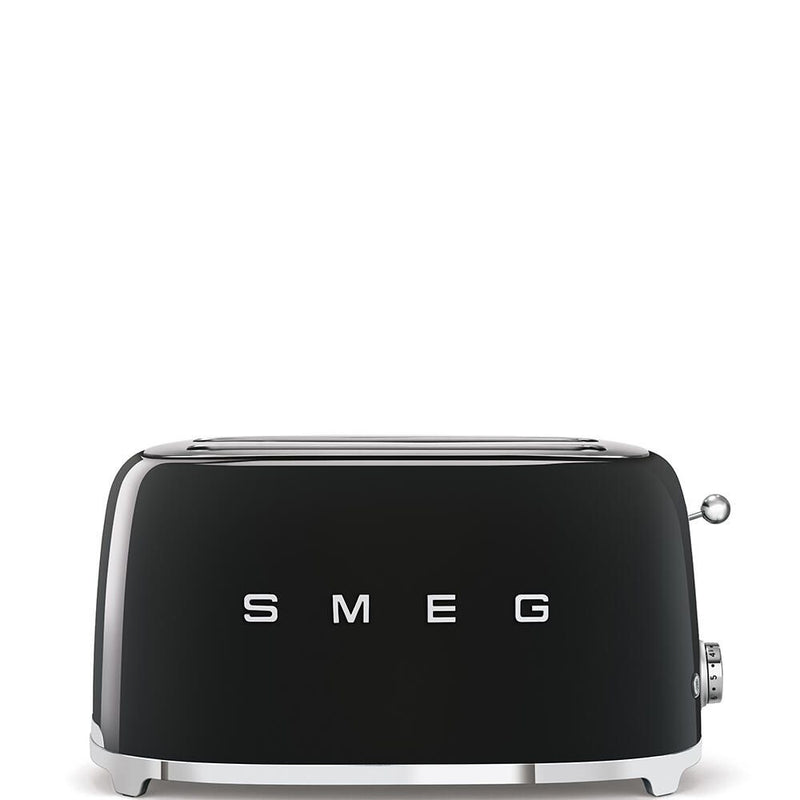 SMEG Toaster 2-Schlitz lang 50's Style TSF02BLEU, schwarz