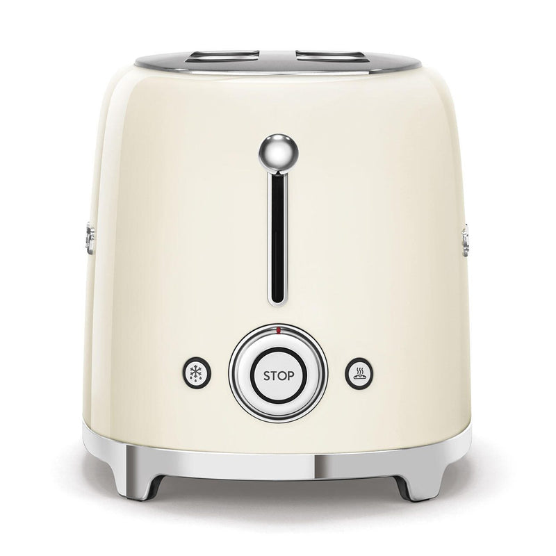SMEG Toaster 2-Schlitz lang 50's Style TSF02CREU, creme