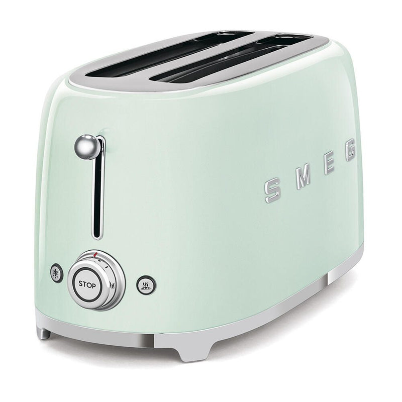 SMEG Toaster 2-Schlitz lang 50's Style TSF02PGEU, Pastellgrün