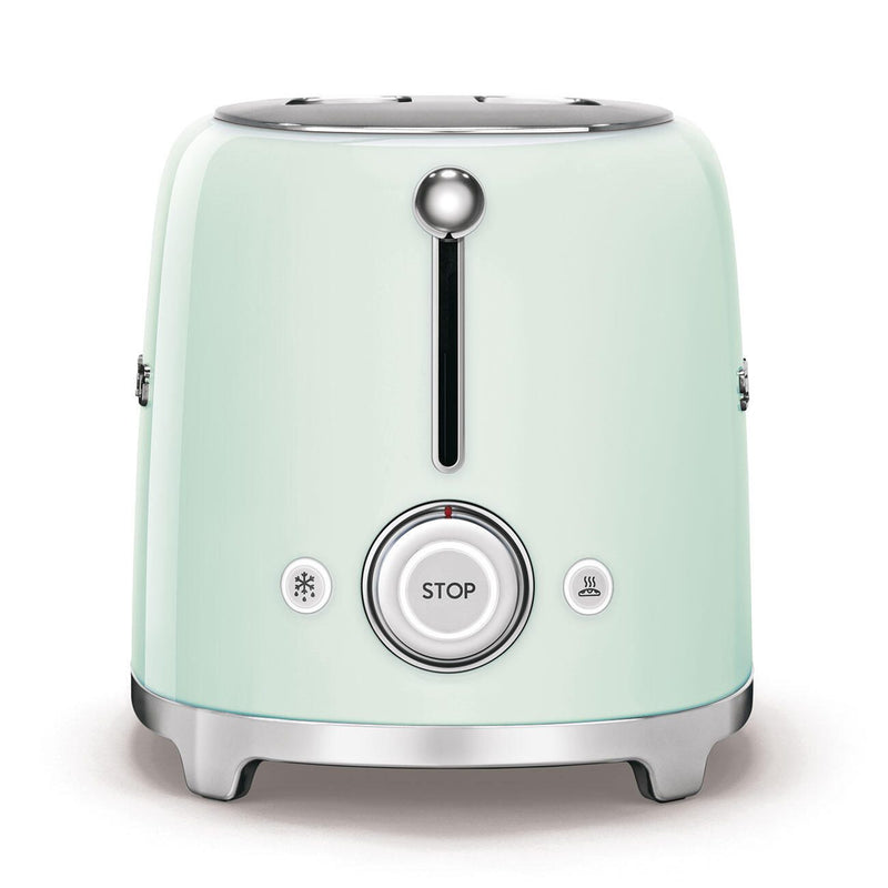 SMEG Toaster 2-Schlitz lang 50's Style TSF02PGEU, Pastellgrün
