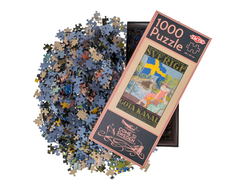 Tactic 1000 pcs Come to Sweden: Göta kanal