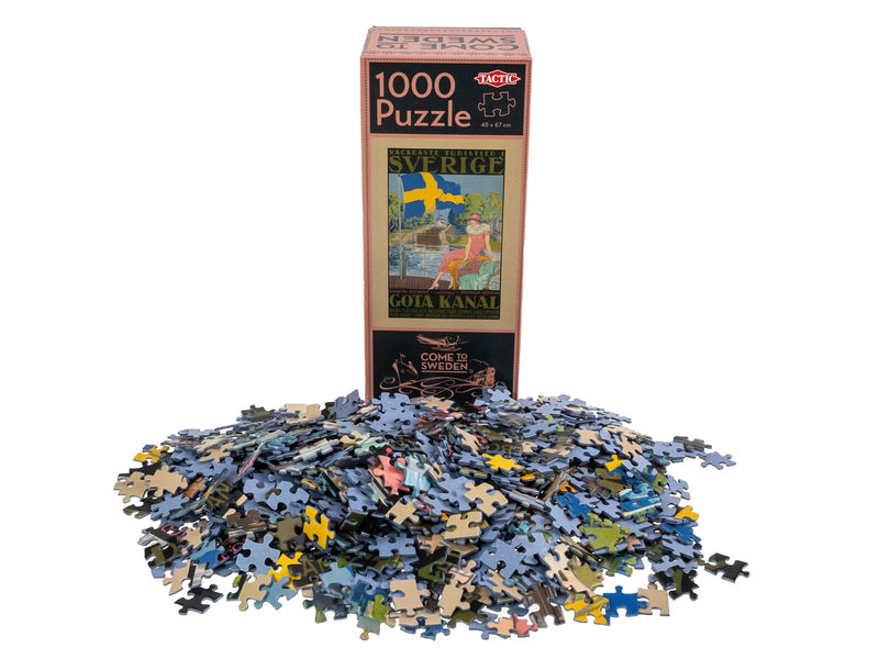 Tactic 1000 pcs Come to Sweden: Göta kanal