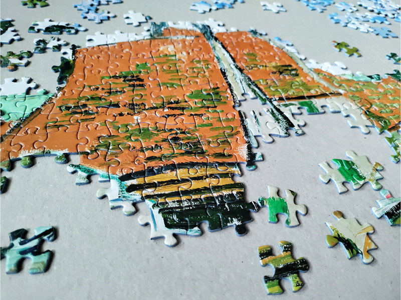 Tactic 1000 pcs: Vincent van Gogh Katu Auvers-sur-Oise