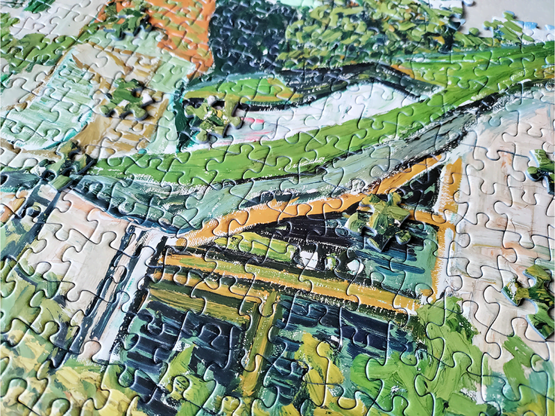 Tactic 1000 pcs: Vincent van Gogh Katu Auvers-sur-Oise