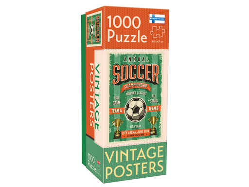 Tactic 1000 pcs: Vintage: Soccer Championship