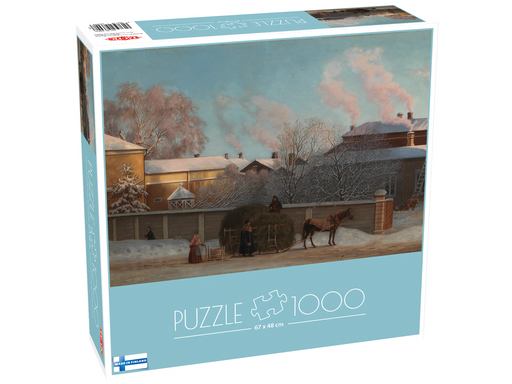 Tactic 1000 pcs: Wright Annankatu kylmänä talviaamuna