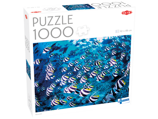 Tactic 1000 pcs puzzle: Bannerfish