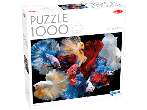 Tactic 1000 pcs puzzle: Fighting Fish