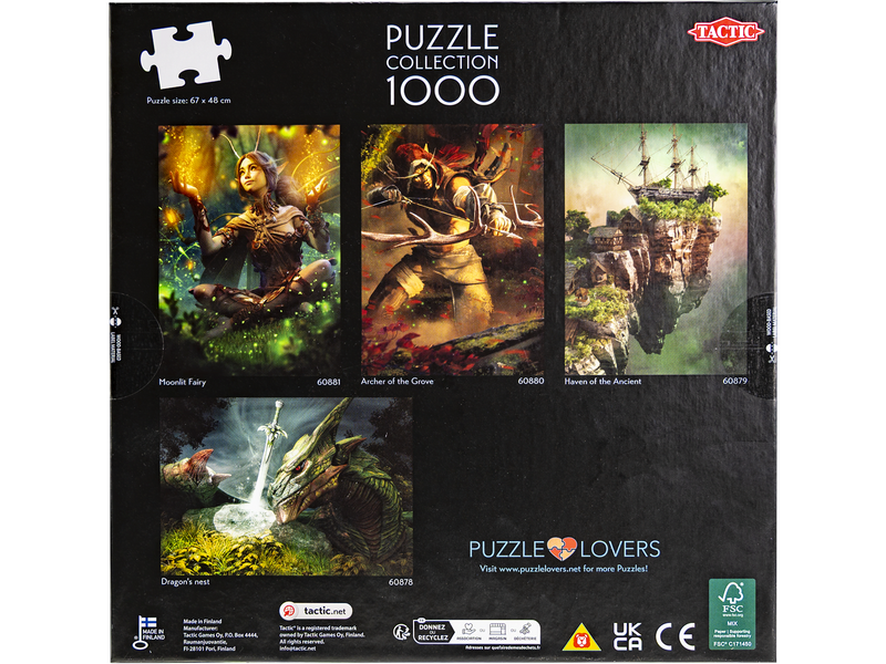 Tactic 1000 pcs puzzle: Moonlit Fairy