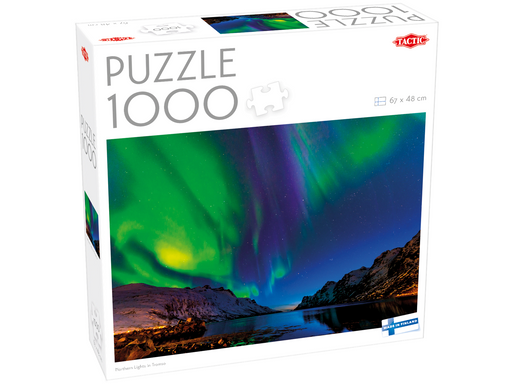 Tactic 1000 pcs puzzle: Northern Lights in Tromso