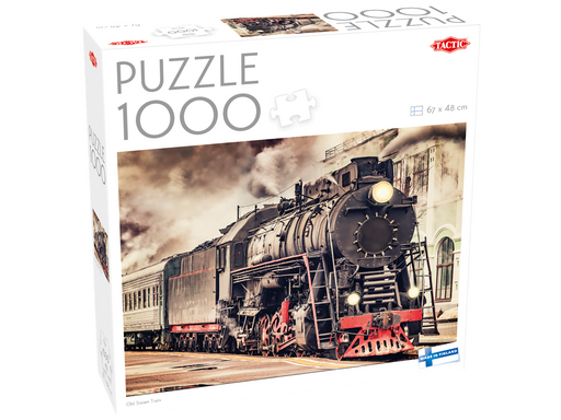 Tactic 1000 pcs puzzle: Old Steam Train