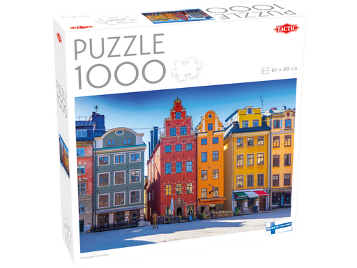 Tactic 1000 pcs puzzle: Stortorget in Sweden