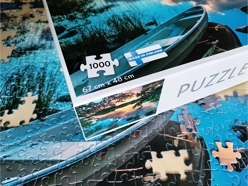 Tactic 1000 pcs puzzle: Summer Night in Finland