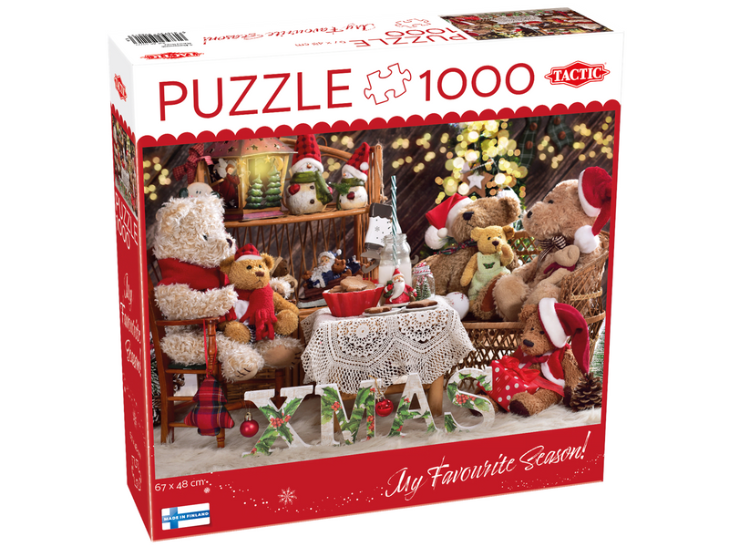 Tactic 1000 pcs puzzle: Teddy Bear Family