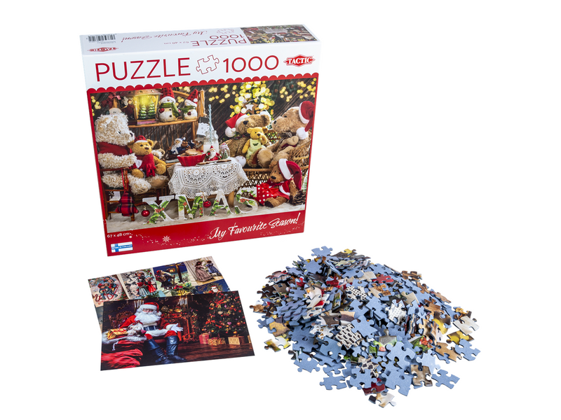 Tactic 1000 pcs puzzle: Teddy Bear Family