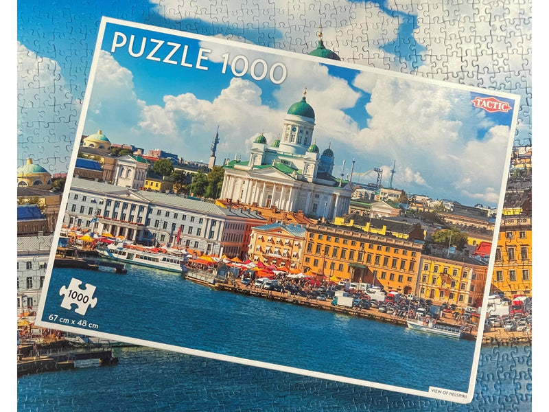 Tactic 1000 pcs puzzle: View of Helsinki