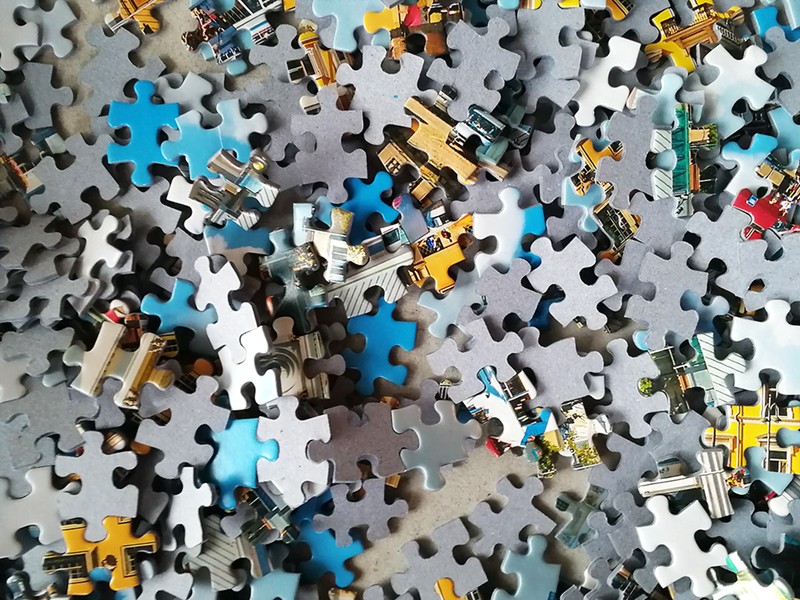 Tactic 1000 pcs puzzle: View of Helsinki